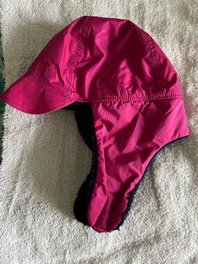 Columbia Trapper Hat for kids,  lined  pink S/M